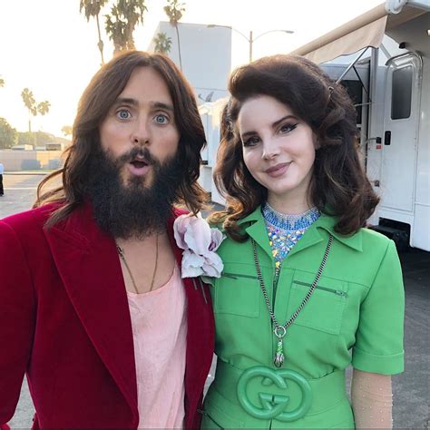 gucci ad lana del rey|lana del rey jared leto.